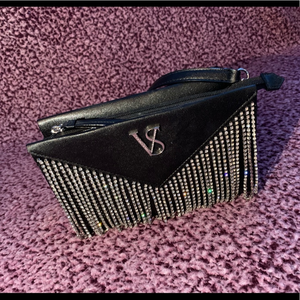 Victoria Secret Rhinestone Fringe Purse - Picture 3 of 6